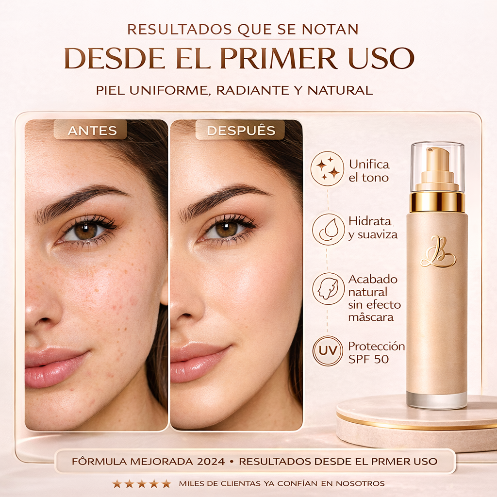 ✨ Base de Maquillaje 4 en 1 SPF50+ ✨